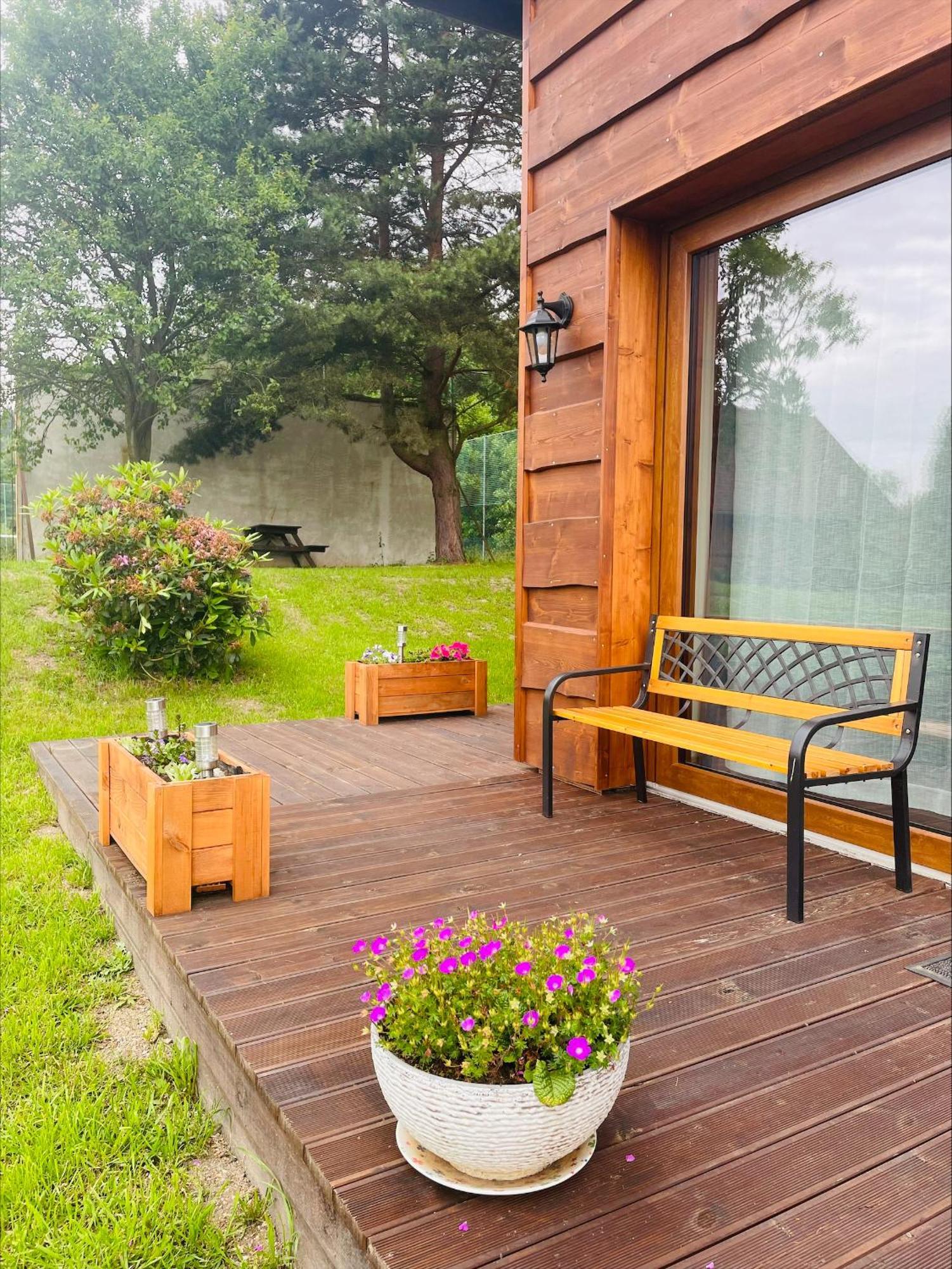 Srub V Oderi Villa Hroznetin Exteriör bild